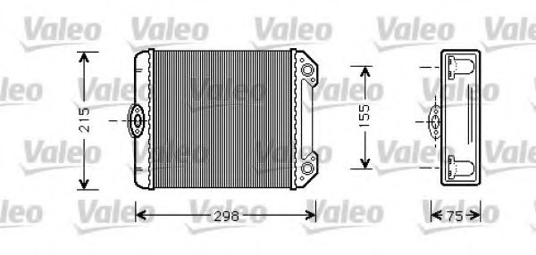 812299 VALEO Heat Exchanger, interior heating