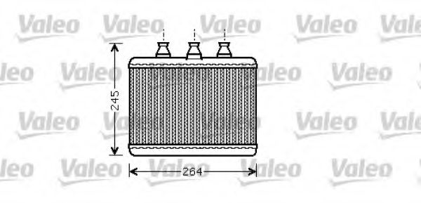 812365 VALEO Heat Exchanger, interior heating