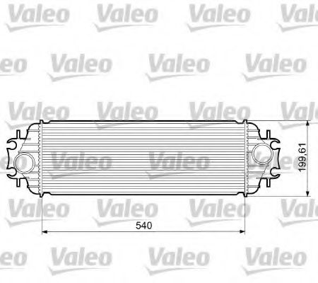 817554 VALEO Air Supply Intercooler, charger