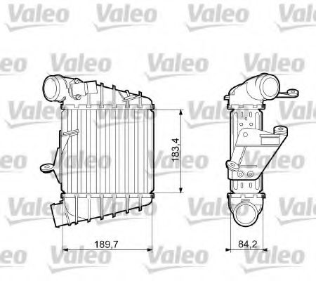 817556 VALEO Air Supply Intercooler, charger