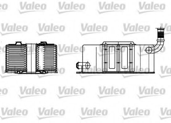 817649 VALEO масляный радиатор, двигательное масло