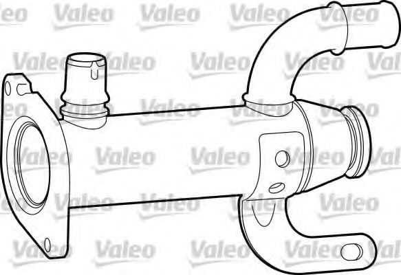 817753 VALEO Exhaust Gas Recirculation (EGR) Cooler, exhaust gas recirculation