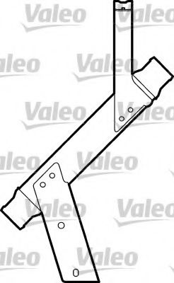 817757 VALEO Mixture Formation Heater Flange, intake-air preheater