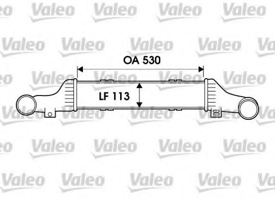 817911 VALEO Air Supply Intercooler, charger