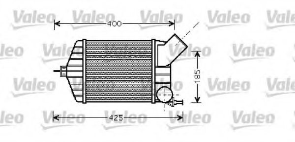 818725 VALEO Air Supply Intercooler, charger