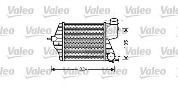 818726 VALEO Air Supply Intercooler, charger