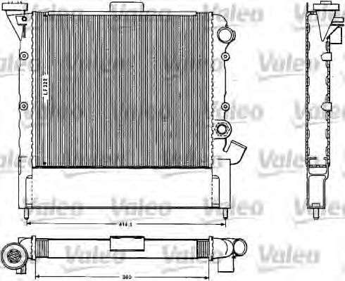 883852 VALEO Radiator, engine cooling