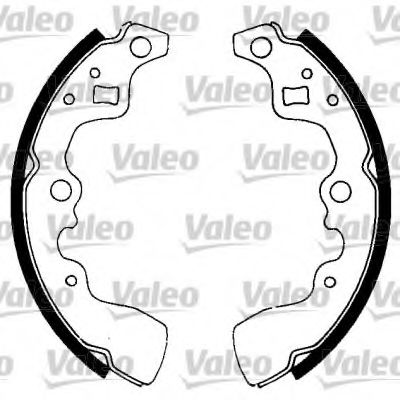 562713 VALEO Brake System Brake Shoe Set