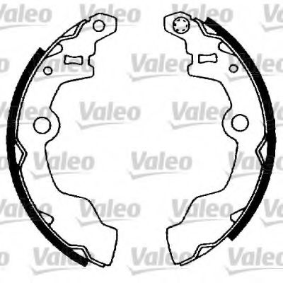 562756 VALEO Brake System Brake Shoe Set
