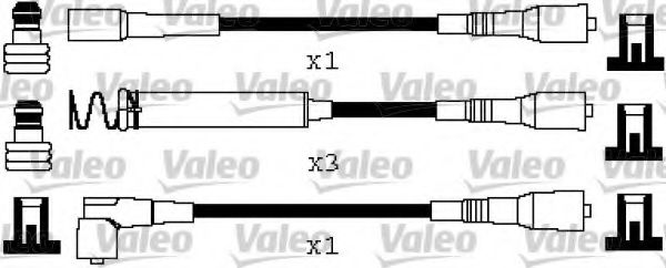 346667 VALEO Ignition Cable Kit