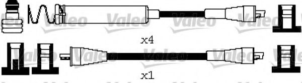 346666 VALEO Ignition Cable Kit
