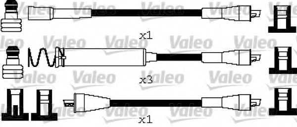 346664 VALEO Ignition Cable Kit