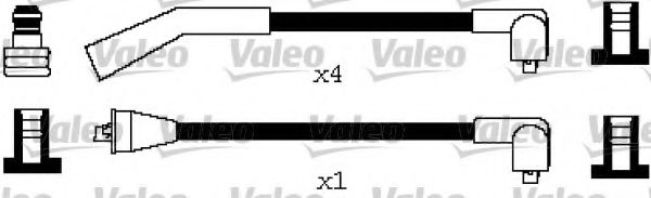 346653 VALEO Ignition System Ignition Cable Kit