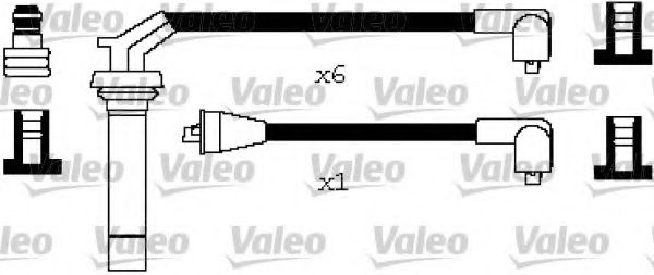 346652 VALEO Ignition System Ignition Cable Kit