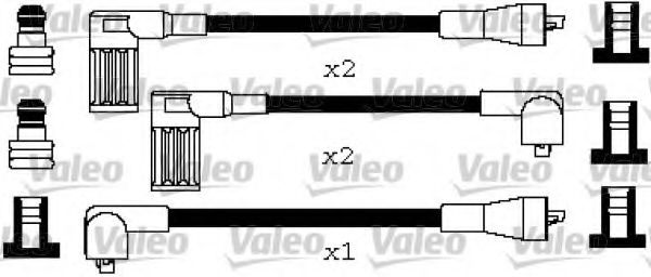 346616 VALEO Ignition System Ignition Cable Kit
