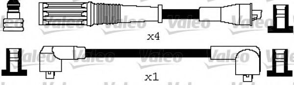 346610 VALEO Ignition System Ignition Cable Kit