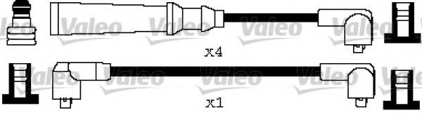 346593 VALEO Ignition Cable Kit