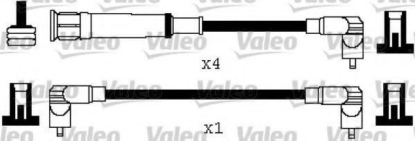 346578 VALEO Ignition System Ignition Cable Kit