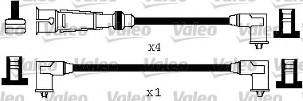 346566 VALEO Ignition Cable Kit