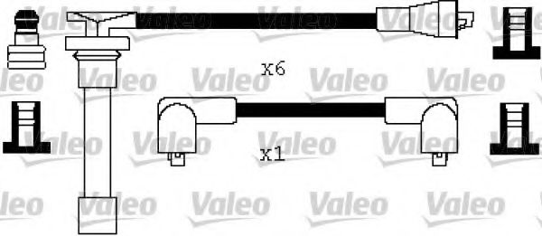 346550 VALEO Ignition Cable Kit