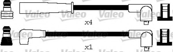 346547 VALEO Ignition System Ignition Cable Kit