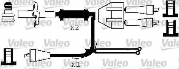 346519 VALEO Ignition Cable Kit
