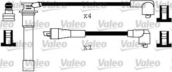 346495 VALEO Ignition System Ignition Cable Kit