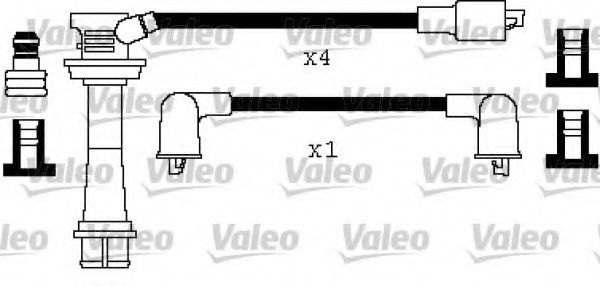 346431 VALEO Ignition System Ignition Cable Kit