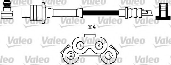 346429 VALEO Ignition Cable Kit