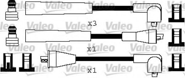 346409 VALEO Ignition Cable Kit
