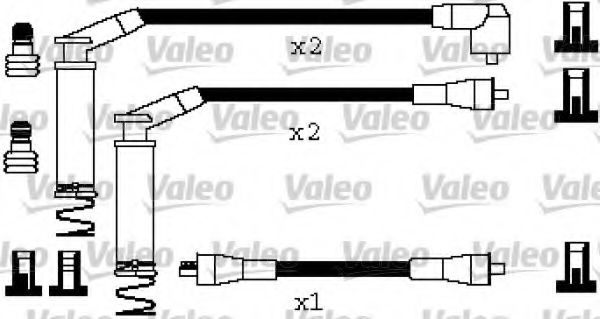 346404 VALEO Ignition System Ignition Cable Kit