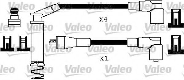 346403 VALEO Ignition System Ignition Cable Kit