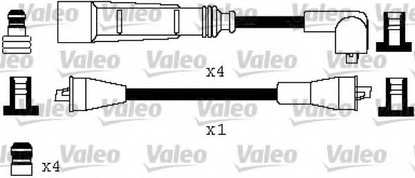 346387 VALEO Ignition Cable Kit