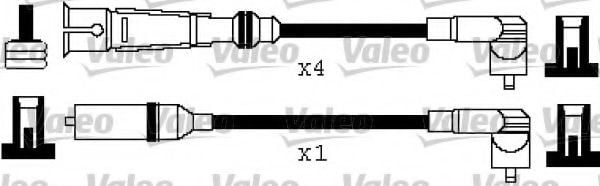346383 VALEO Ignition Cable Kit