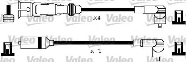 346381 VALEO Ignition System Ignition Cable Kit