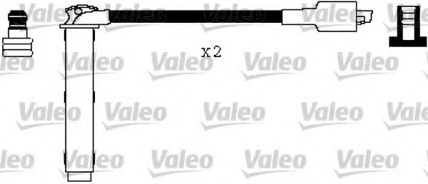 346337 VALEO Ignition System Ignition Cable Kit