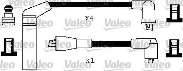 346329 VALEO Ignition System Ignition Cable Kit