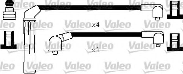 346308 VALEO Ignition System Ignition Cable Kit