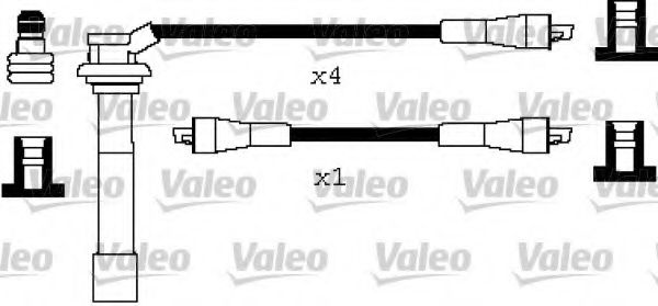 346288 VALEO Ignition System Ignition Cable Kit