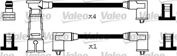 346265 VALEO Ignition System Ignition Cable Kit