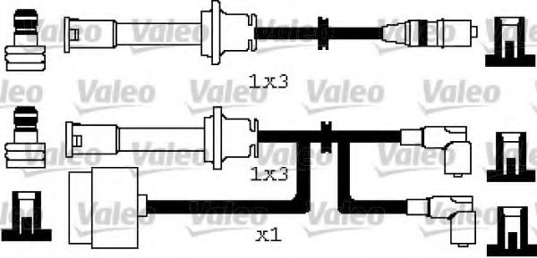 346249 VALEO Ignition Cable Kit