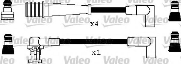 346236 VALEO Ignition Cable Kit
