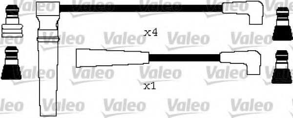 346233 VALEO Ignition Cable Kit