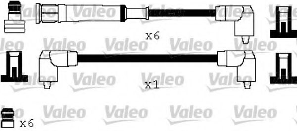 346229 VALEO Ignition System Ignition Cable Kit