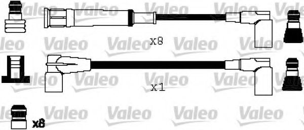 346223 VALEO Ignition Cable Kit