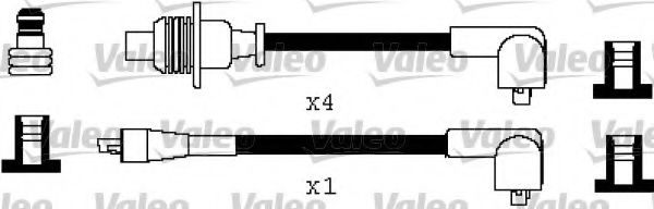 346218 VALEO Ignition Cable Kit