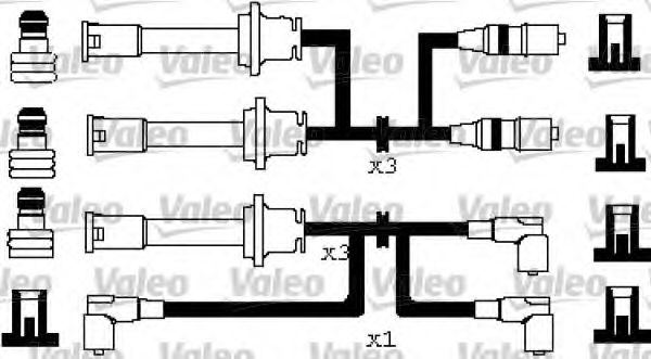 346214 VALEO Ignition Cable Kit