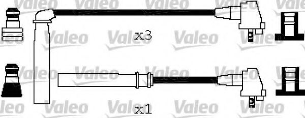 346198 VALEO Ignition Cable Kit