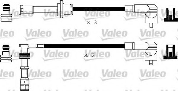 346182 VALEO Ignition Cable Kit