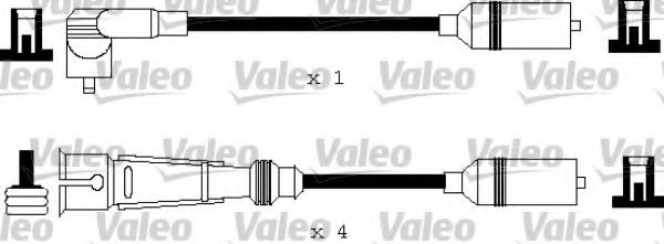 346179 VALEO Crankcase Full Gasket Set, engine